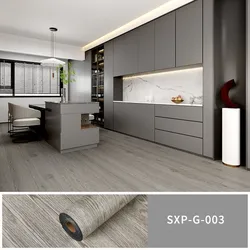 Vinyl Flooring Roll Wood Grain Self Adhesive Floor Tiles Sticker Waterproof Bedroom Living Room Office Balcony Floor Stickers