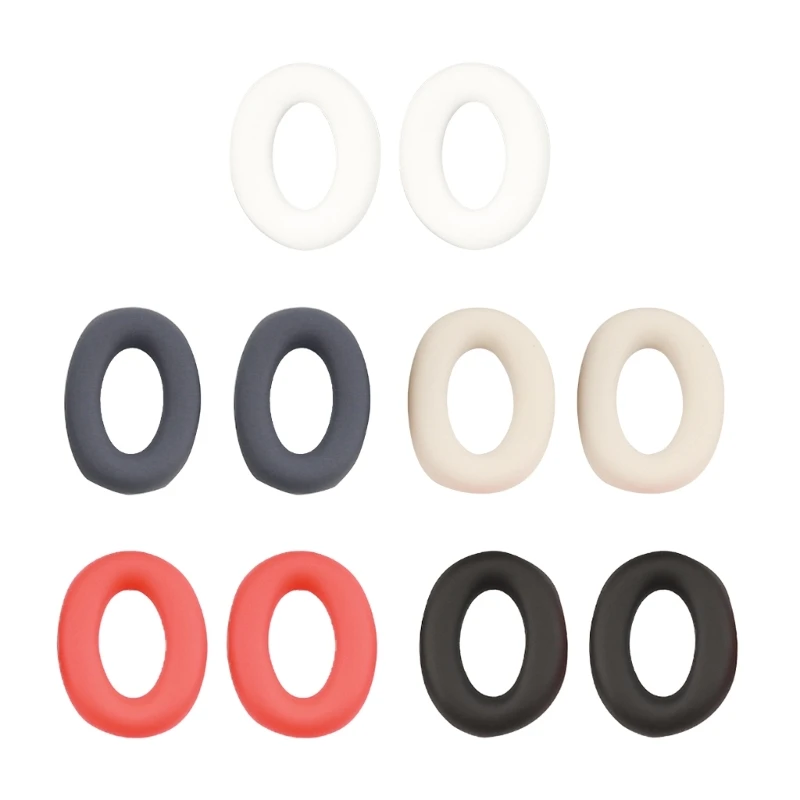 

Flexible Silicone Ear Pads Cover Easily Washable Sleeve for MOMENTUM 4 Earphone