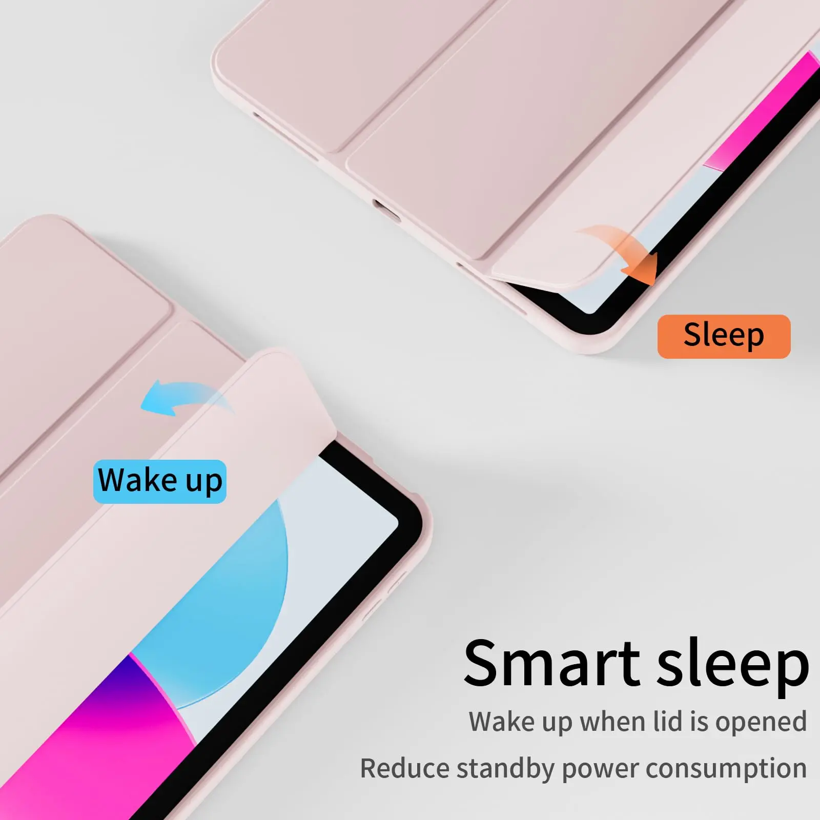 Magnetic Flip Smart Cover for iPad - Sleek and Versatile Protection