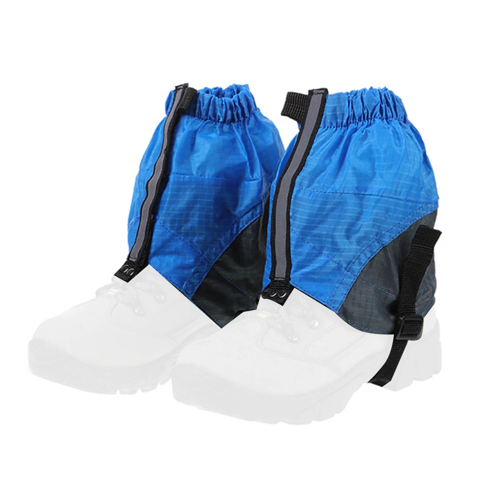 Leg Cover With Reflective Strips Waterproof Boot Legging Gaiters