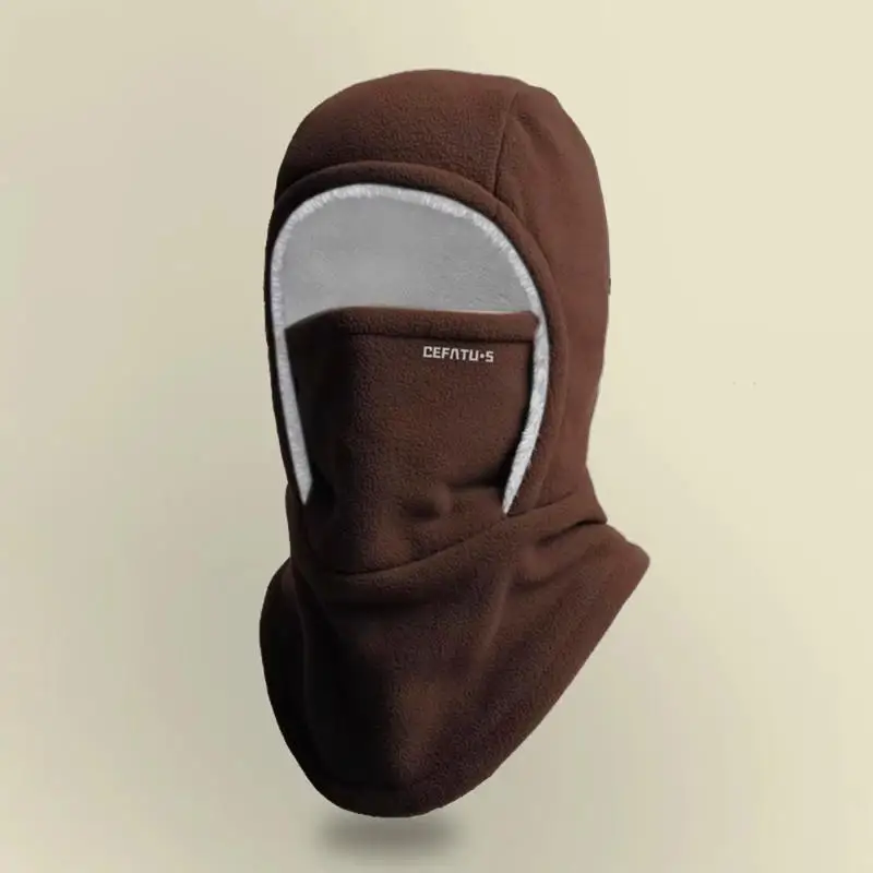 Warme Fleece-Reit-Vollgesichtsmasken-Abdeckungen, Outdoor-Sturmhaube, Fahrradkappe, Motorrad-Ski-Gesichtsmaske, warme, winddichte Abdeckung, Hut – Detail 10
