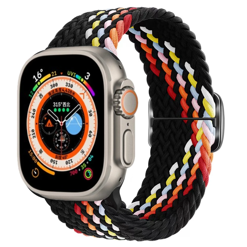 Braided Nylon Strap for Smartwatch - Versatile Size Options