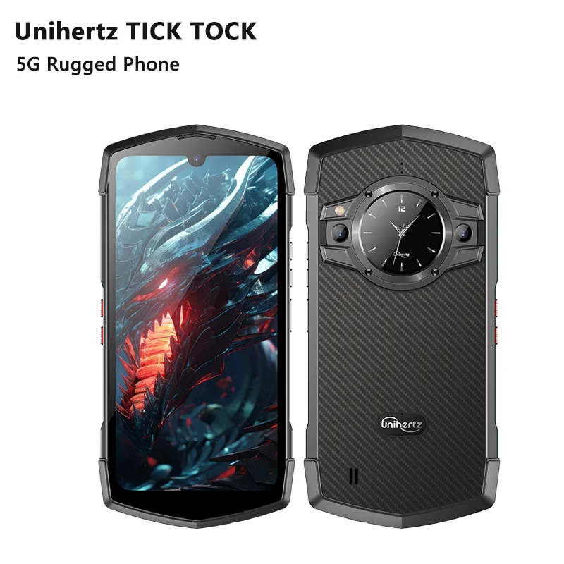 Unihertz Tick Tock 5G Rugged Smartphone with Dual Screen