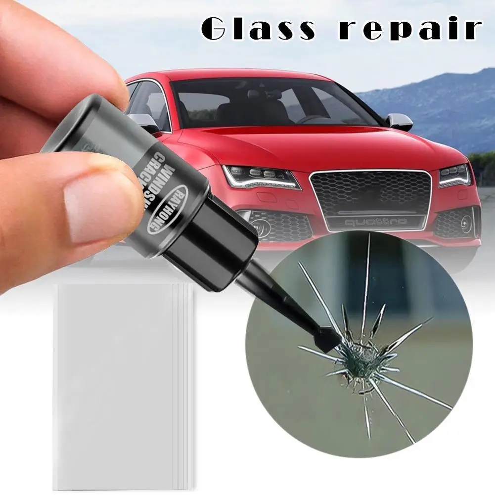 

Windshield Repair Kit Quick Fix Car Cracked Glass Windscreen Polishing Tools Repair Tool Screen Window Sealer Resin Auto DI Z4Z2