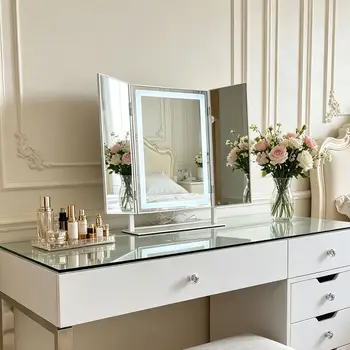3-Fold LED Vanity Makeup Mirror 1