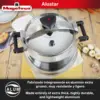 Quart Pressure Cooker, recommended use for professionals, made of extra thick aluminum, express, has a Th 2