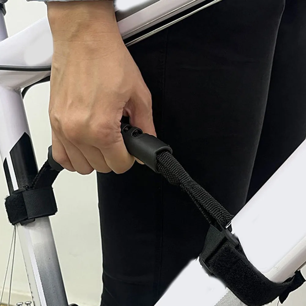 Fahrrad-Tragegriff-Set Fahrrad-Trageriemen Handriemen Kraftsparender Rahmen-Tragegriff Elektroroller Fahrrad-Zubehör – Detail 7