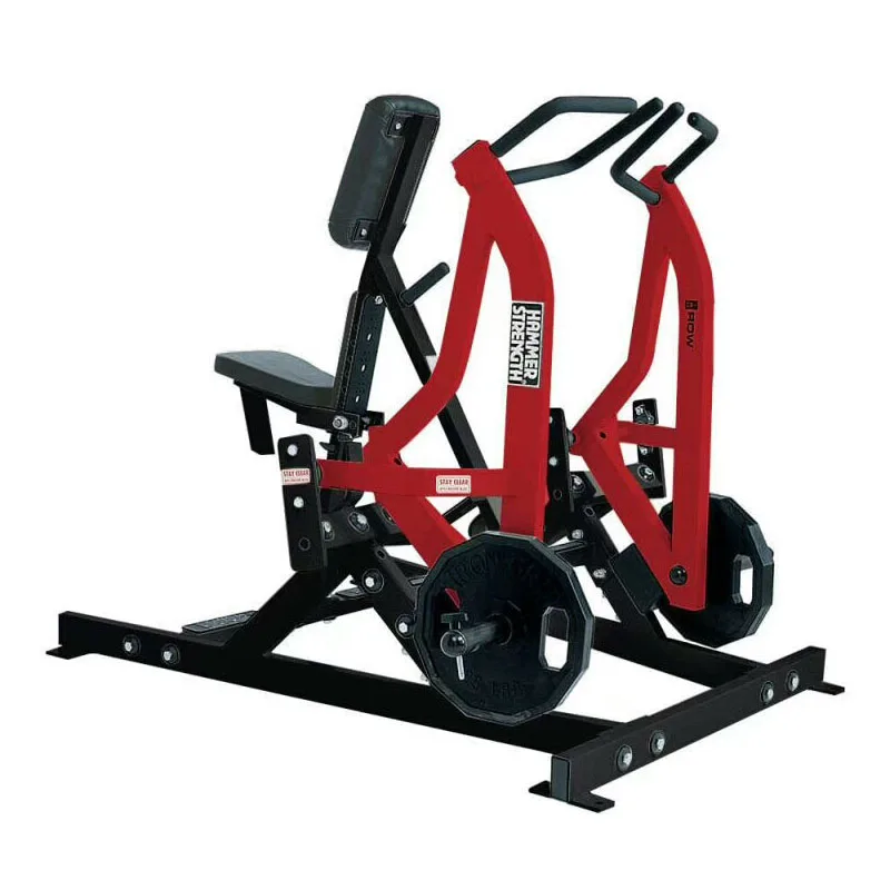 Seated Rowing Exercise Machine Plate Loaded Chest Training Equipment