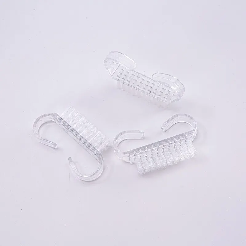 Nail Brushes 10 Pcs Acrylic Nail Art Manicure Pedicure Soft Plastic Cleaning Tools Set