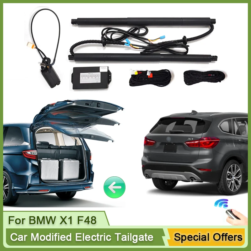 

Для BMW X1 F48 2015 ~ 2024 Автомобильная Электромагнитная стойка задняя дверь подъемная система Комплект для багажника