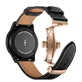 Rose button black