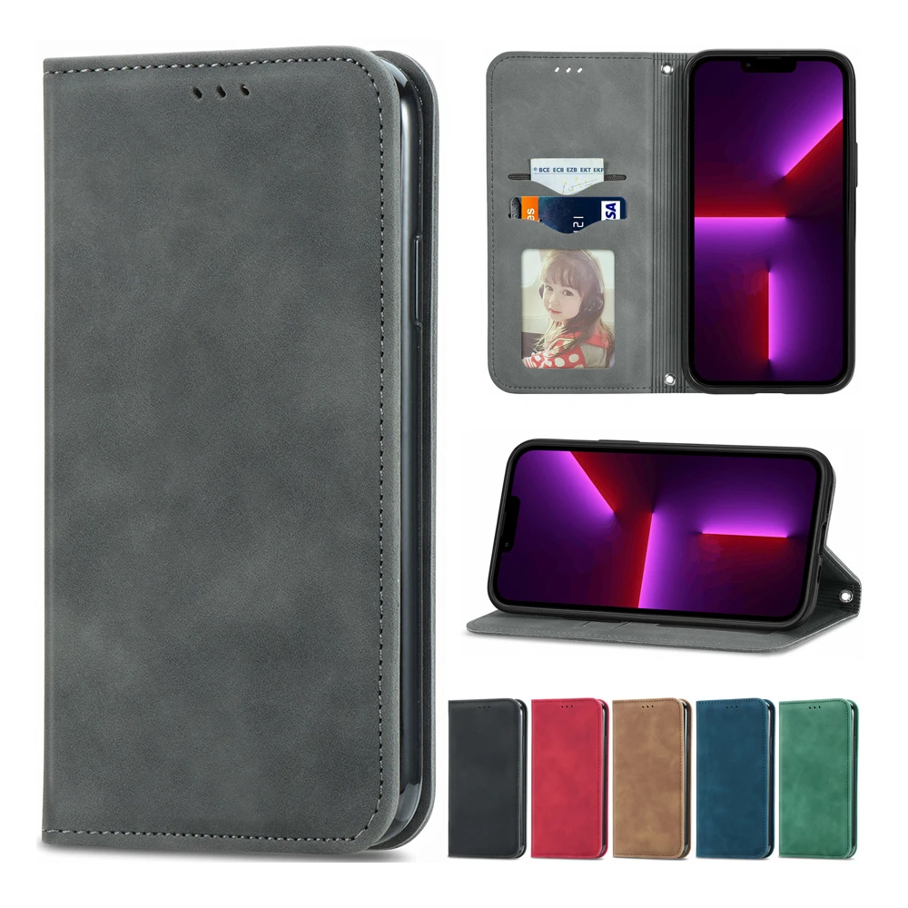 

Leather Wallet Case For Honor Play 4 5 X20 SE 9A 9C 8A Honor 50 Magic 3 Pro 9X Lite 60 Luxury Flip Cover Coque Card Slot Buckle