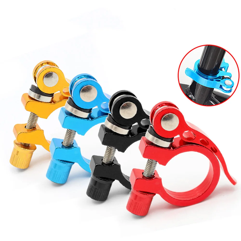 

Lawaia зажим для сидения велосипеда Алюминиевый быстросъемный зажим для горного велосипеда, шоссейный велосипед, карабин, Аксессуары для велосипеда