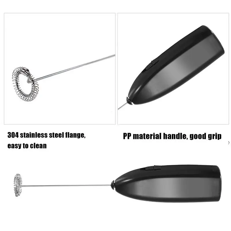 Electric Milk Frother Foam Maker Mixer Coffee Cream cappuccino Drink Frothing Wand Handheld Egg Beater Milk Frother Wand