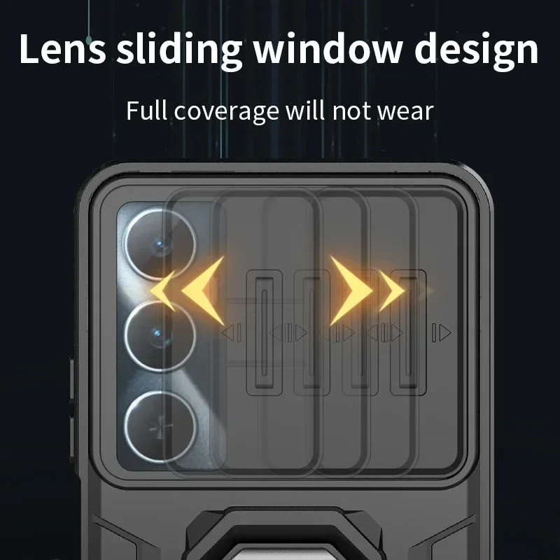 Ultimate Armor Protective Case - Shockproof Ring Magnetic Holder Cover