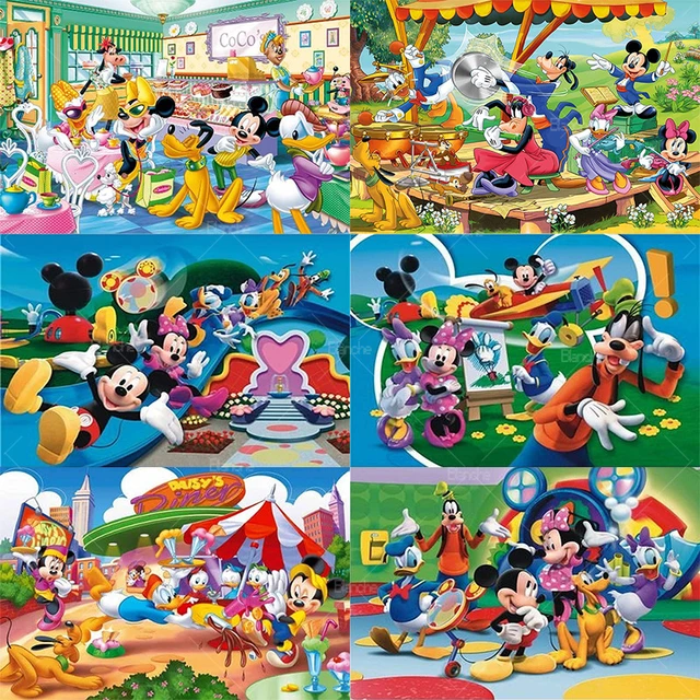 Minnie Mickey Mouse Clubhouse Jigsaw Puzzles for Adults Child 300