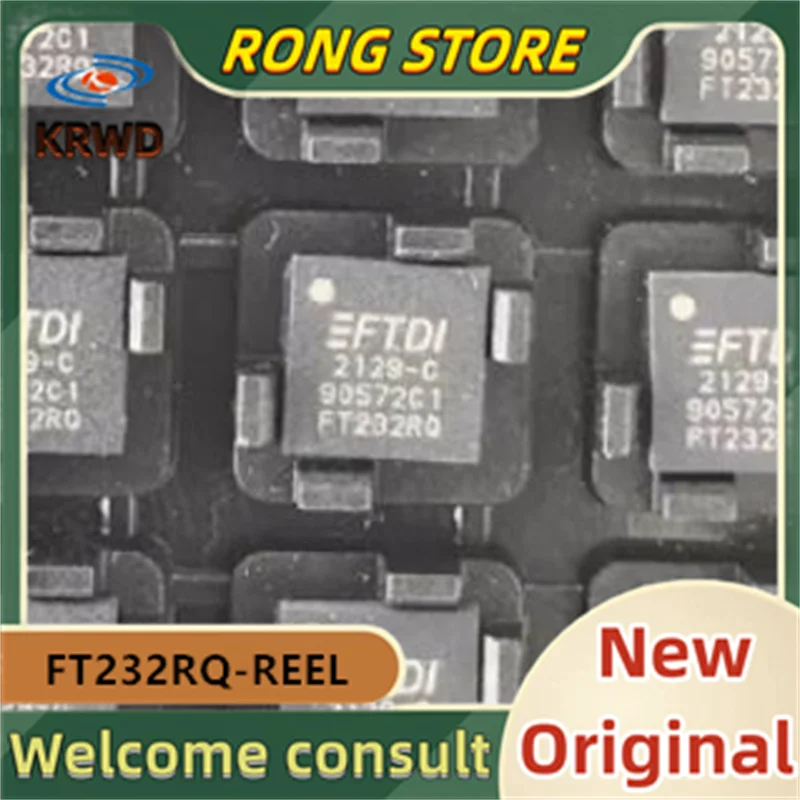 

(5 шт.) FT232RQ Новый и оригинальный чип IC FT232RQ-REEL FT232 QFN32