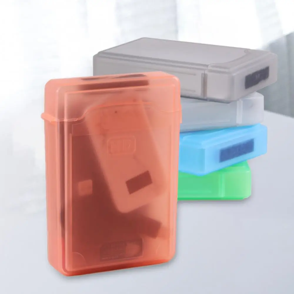 Dust Proof Plastic Hard Disk Storage Box, tampa do caso, IDE SATA HDD, 3,5