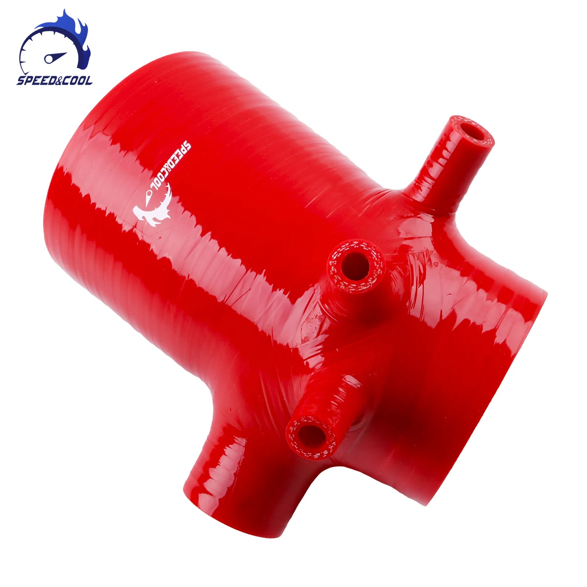 マツダRX8 エアインテークホース　サクションパイプ　赤　SE3Pエンジン マツダRX8 エアーホース サクションパイプ 赤 SE3P レゾネーター穴が