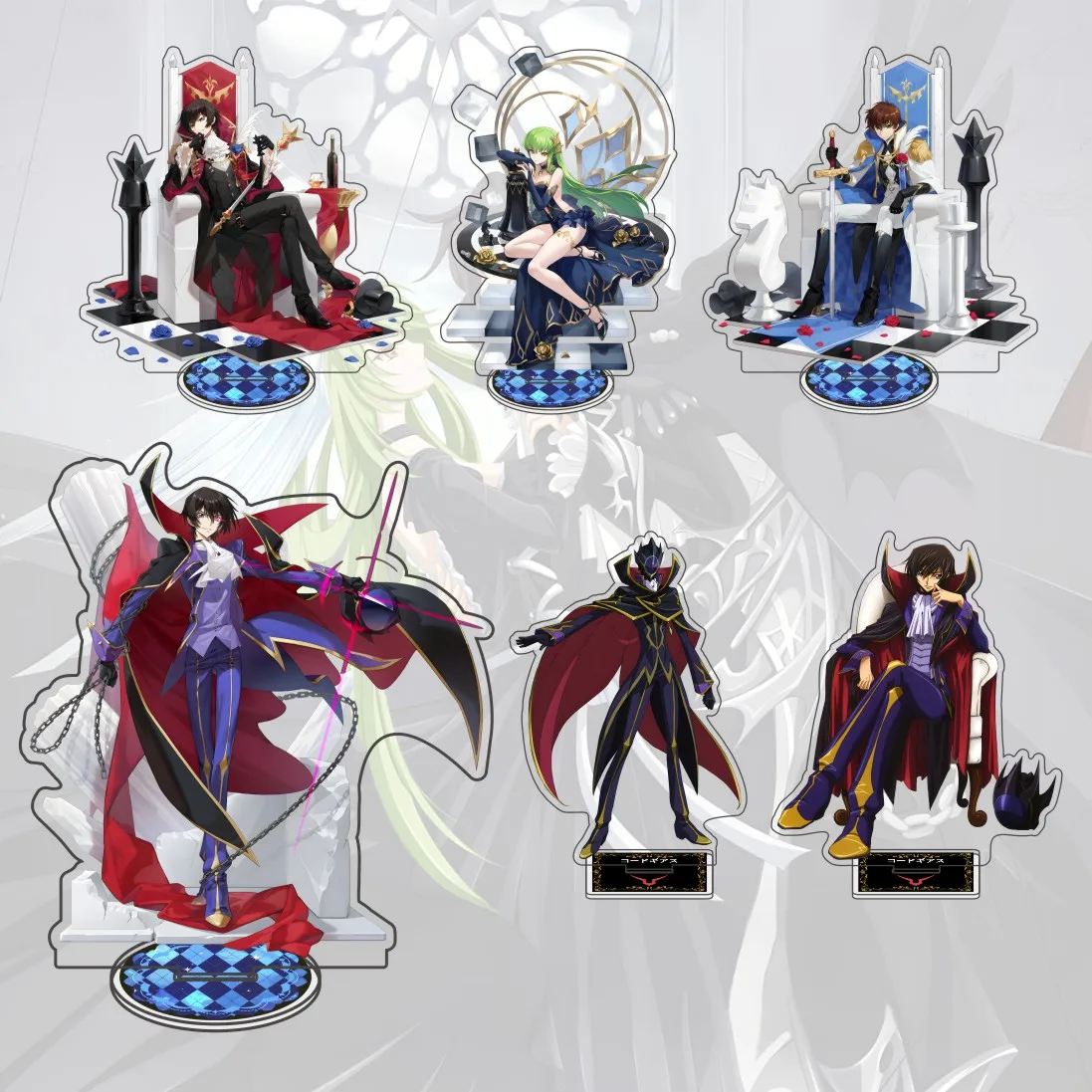 애니메이션 코드 기어스: 리유치 오브 더 리베이션 15cm 아크릴 캐릭터 리유치..