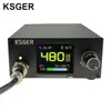 KSGER T12 Soldering Station Iron Tips V2.3 Controller DIY Kits 1.8 Inch Electric Tools Auto-standby Sleep 8s Tins Melting 1