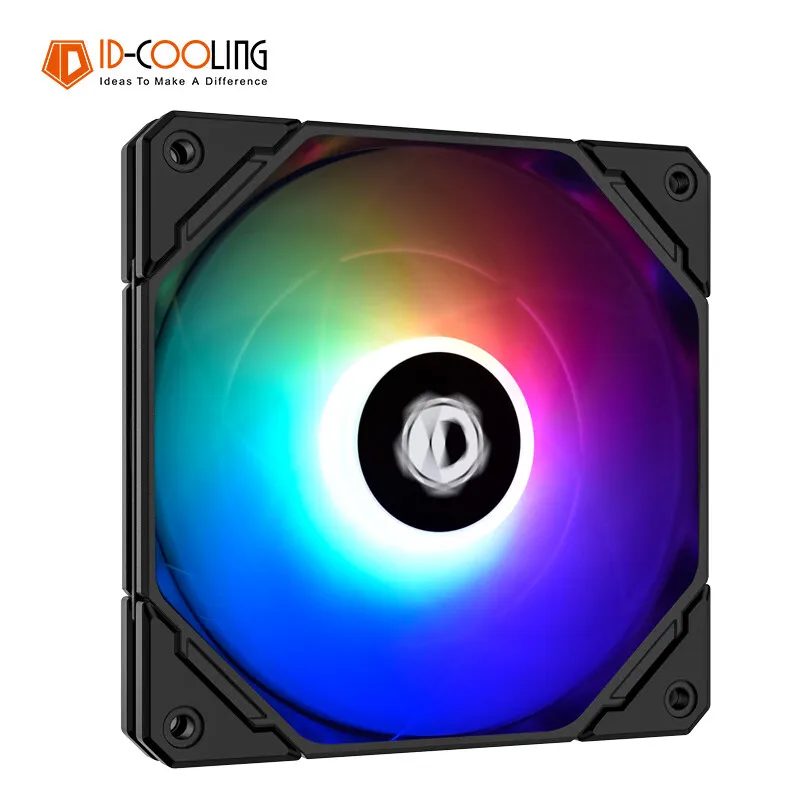ID-COOLING NO-12015-XT ARGB Ultra Thin CPU Heatsink Fan PWM Temperature Control