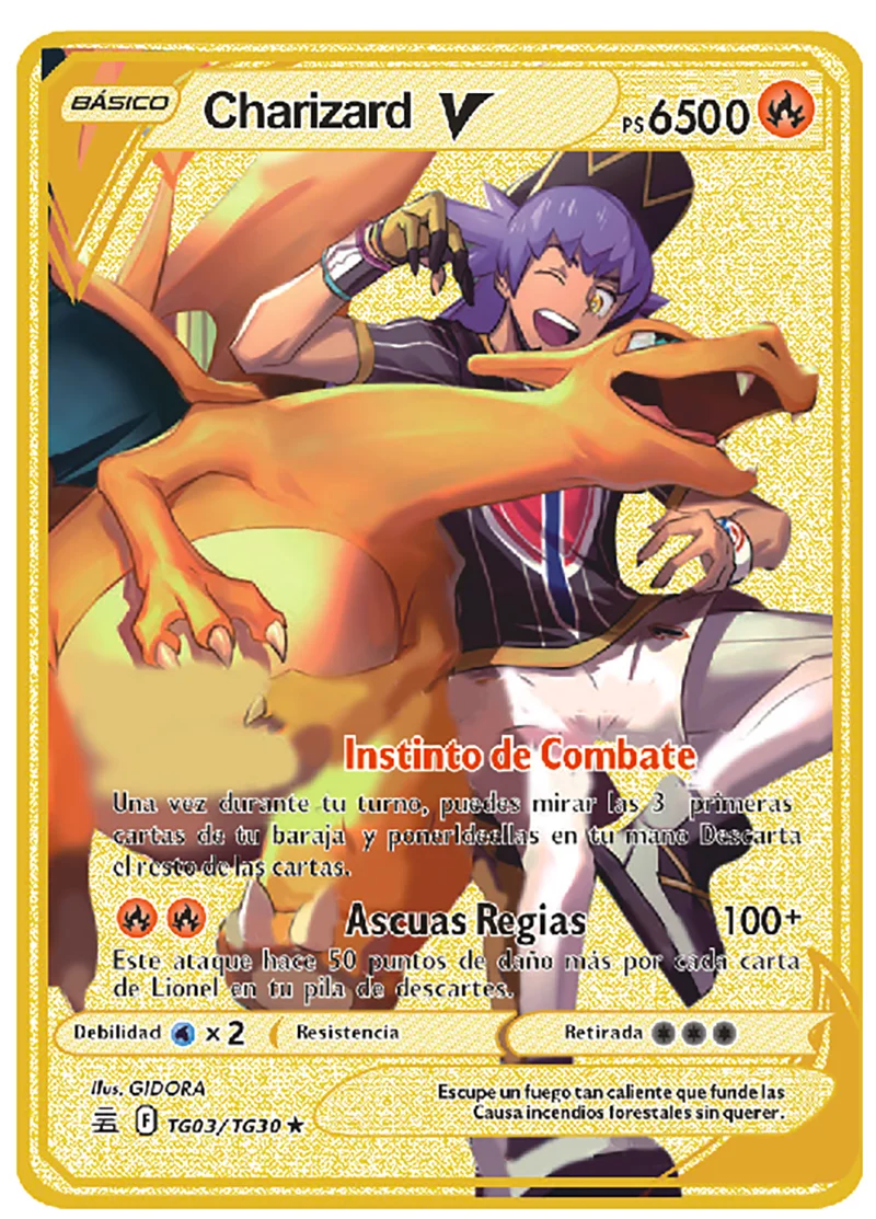Pokemon Metal Cards Charizard Vmax