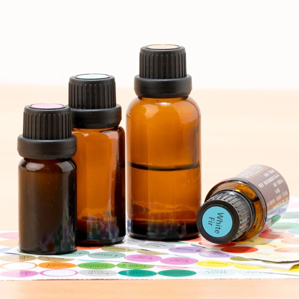 항아리 에센셜 오일 스티커, 캔 둥근 태그 마커, 포장 라벨, 캔 병 데칼, 창의적인 접착제