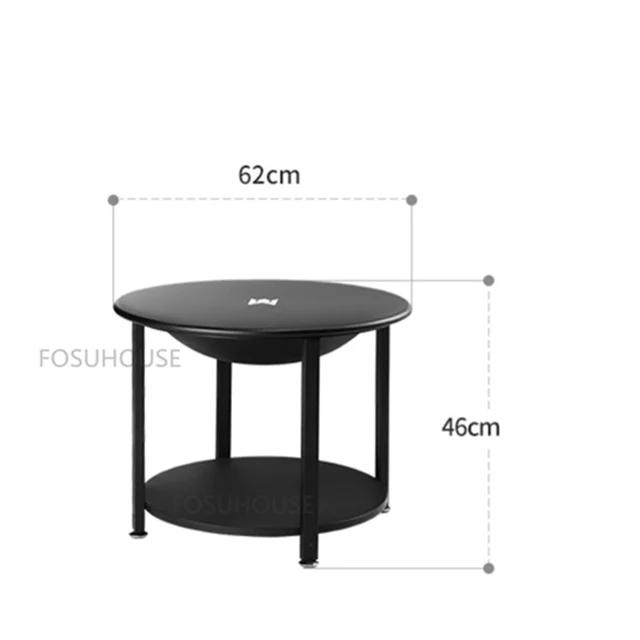 Északi Vas Acél Tűzhely Szabadtéri Fűtés Kemping Grill Kreatív Szabadidő Kültéri Faszén Tűzfűtési Kályhák - Image 6