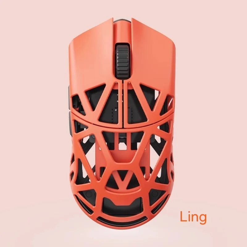 【新品未開封】WLMOUSE Beasts X mini orange MK x WLMOUSE Beast X Mini Wireless 8K Mouse