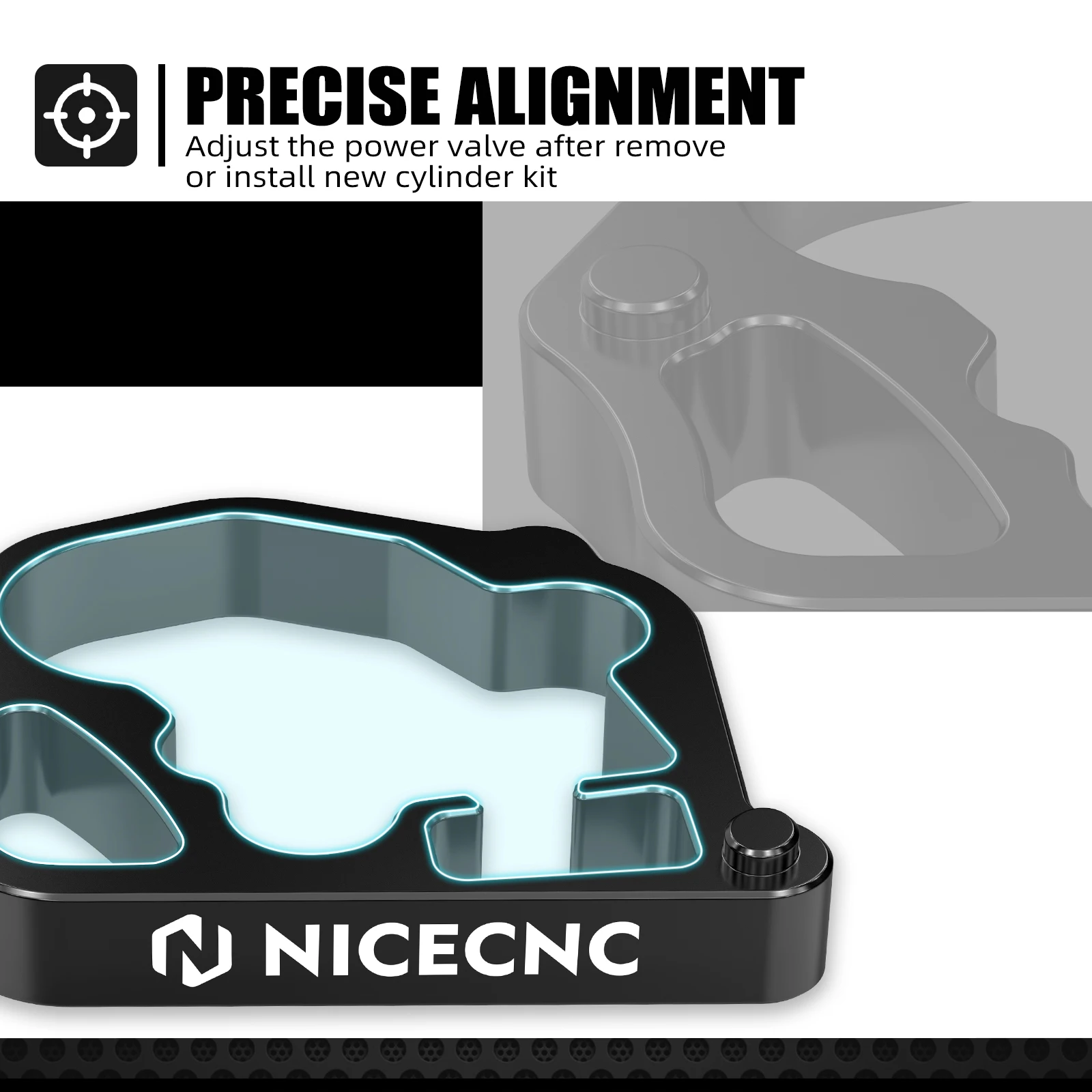 NICECNC Für KTM EXC 300 2024-2025 SX300 XC XCW 300 Für GasGas EC 300 EX300 Power Ventil Position Ausrichtung Werkzeug SX XC 300 2023 – Detail 5