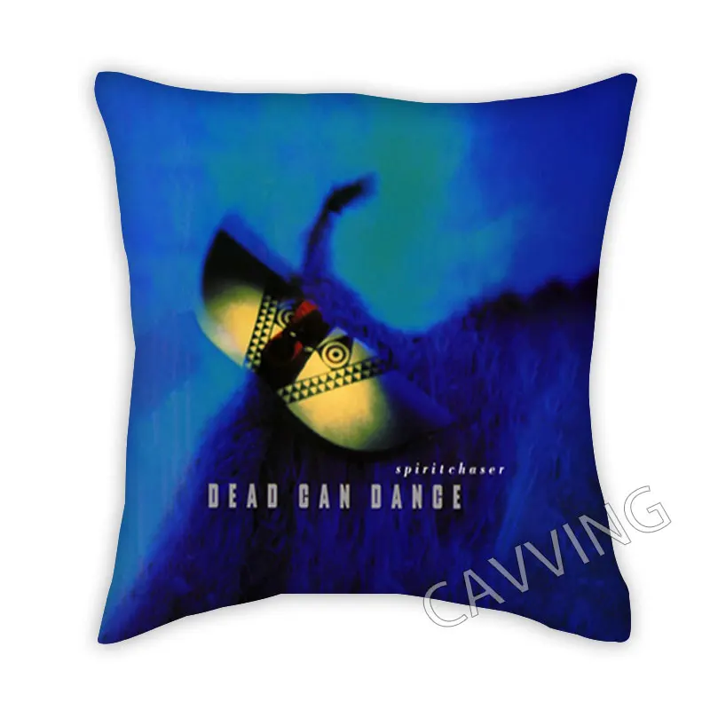 

Декоративные наволочки Dead can Dance Rock из полиэстера с 3D принтом, наволочки для диванных подушек, квадратные Наволочки на молнии, подарки для фанатов, домашний декор