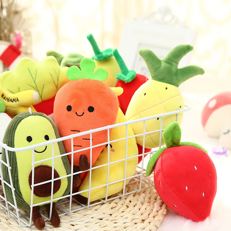 

Avocado Banana Fruit Plush Toy Pendant Bag Birthday Gift Doll Cute Kawai Kawaii Stuff Funny Toys For Girls Llavero Key Chain Car