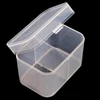 Cotton Pads Swab Nail Wipes Makeup Brushes Organizer Storage Box Holder Container Case Independent Double-Compartment 4