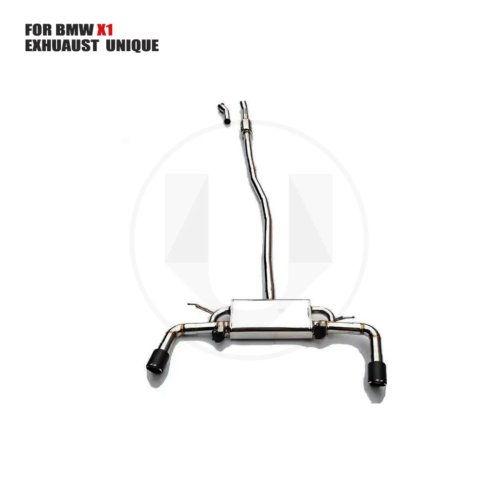 

UNIQUE Stainless Steel Exhaust System Performance Catback for BMW X1 2012 Catless Downpipe With Heat Shield