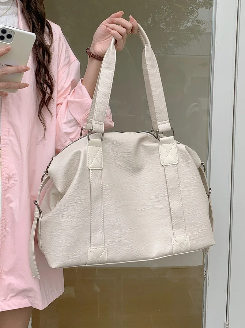 CGCBAG-Sac fourre-tout en cuir PU pour femme, marque de luxe, grande capacité, sac à bandoulière de voyage, sacs à main de haute qualité, sac messager