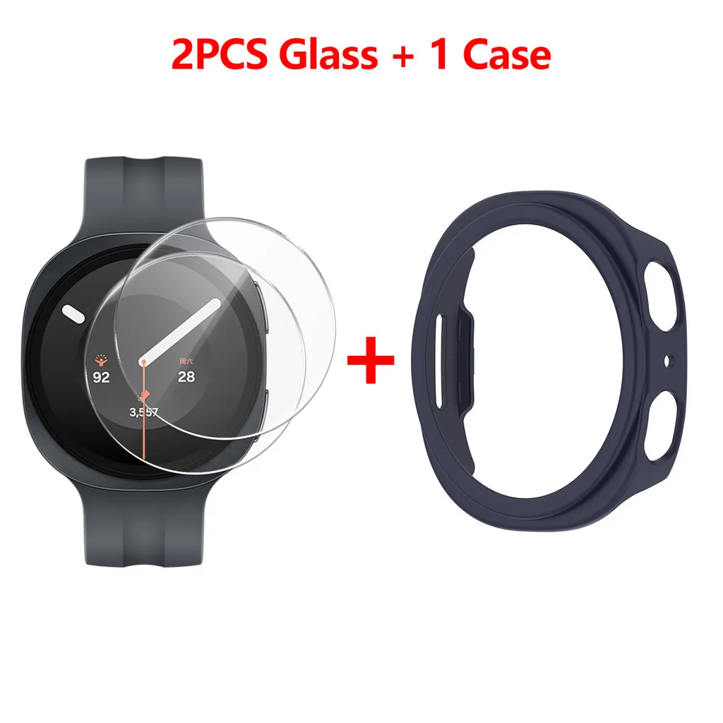 Enhanced Protective Bumper Case with Tempered Glass Set