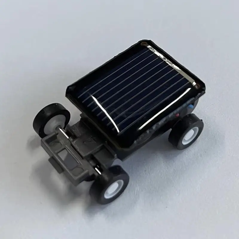 1Set Novelty Solar Energy Car Puzzle Educational Gadget Creative Solar Power Mini Car Early Education Toy Science Experiment 3