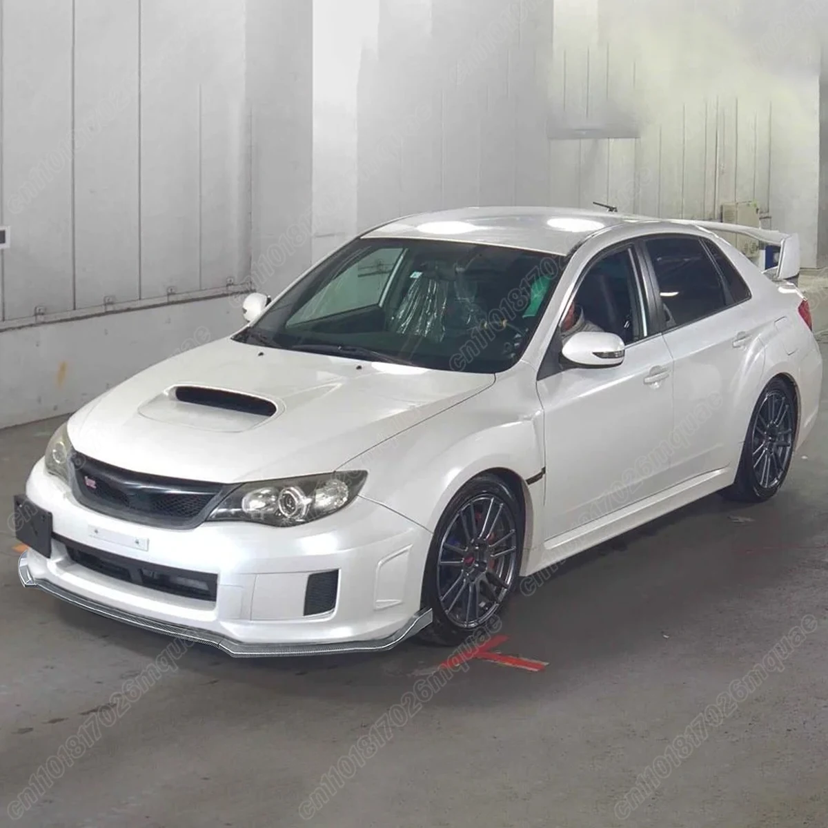 스바루 임프레자 WRX STI 2013 2014 2015 2016 2017 2018 자동차 앞 범퍼 스포일러 바디 앞 펜더 장식 액세서리
