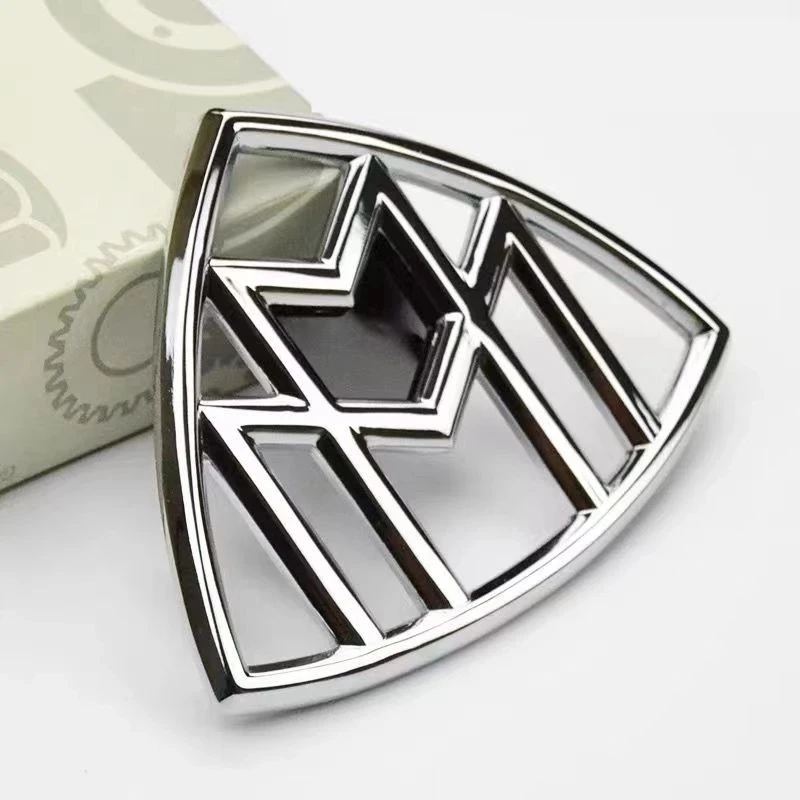 

3D боковая эмблема Maybach, 1 шт., металлическая наклейка с логотипом автомобиля, наклейка на задний бампер, заднюю дверь багажника, аксессуары