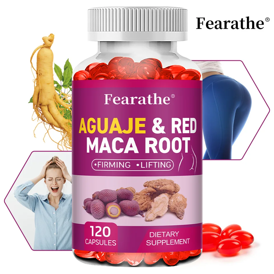Organic Aguaje And Red Maca Root Capsules For Immune Support_voghion.com