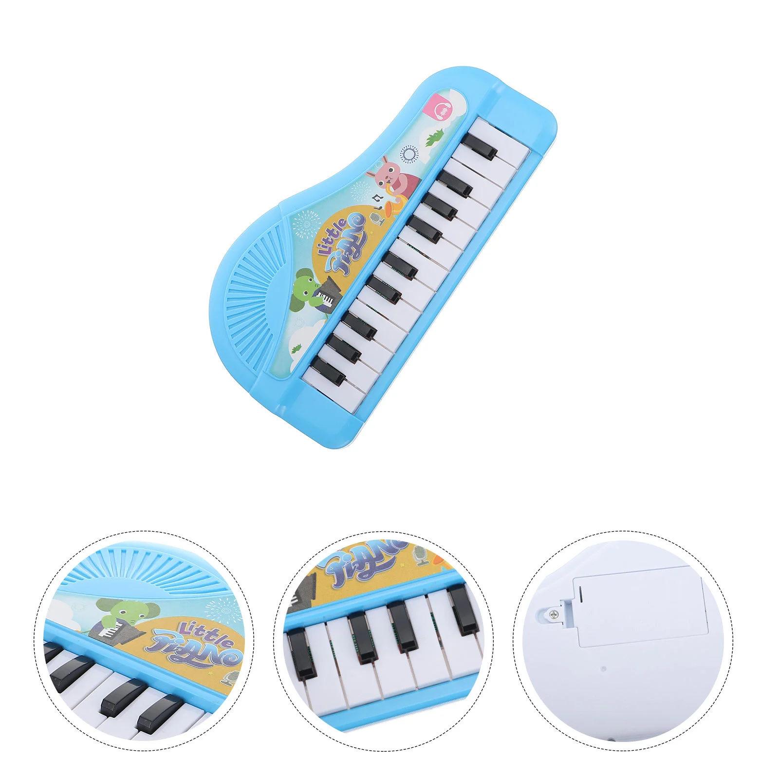 

Electronic Organ Toys Educational Musical Electric Piano Plaything Puzzle Abs 13-Keys Kids Early Child Toddler