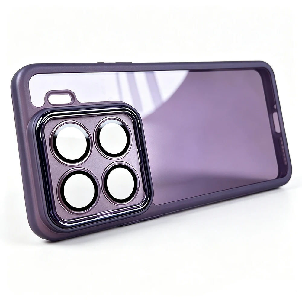Shockproof Soft Silicone Matte Camera Cover - TPU Clear Shell