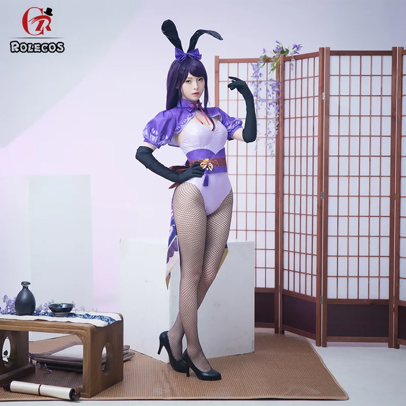 Genshin Impact cos suit Thor thunder general Balton rabbit girl cosplay game, ropa de animación, conjunto completo femenino