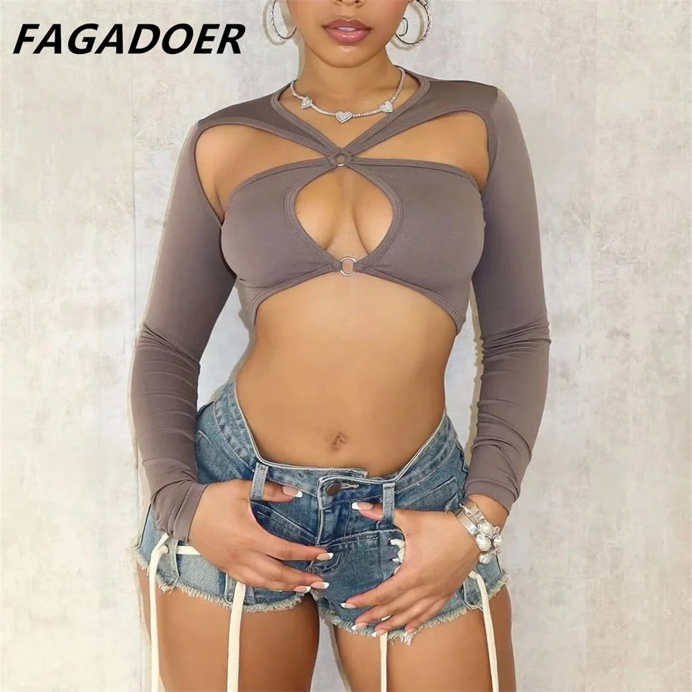 FAGADOER Summer New Bandage Elasticity Denim Shorts Women High Waisted Button Lace Up Jean Fashion Matching Cowboy Bottoms 2024
