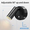 Dimmable Led Spotlight Rechargeable Cordless Wall Lamp Magnetic with Touch Switch Brightness Color Adjustable Bedroom Cabinet 2