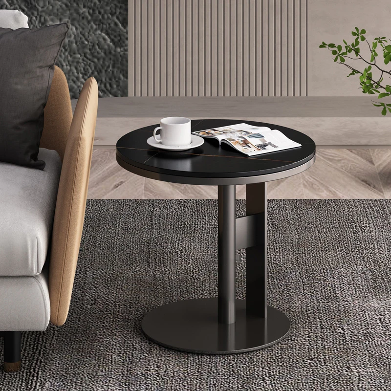 

Luxury Coffee Tables Nordic Round Living Room Balcony Creative Ornaments Bedside Table Marble Moveis Para Casa Bedroom Furniture