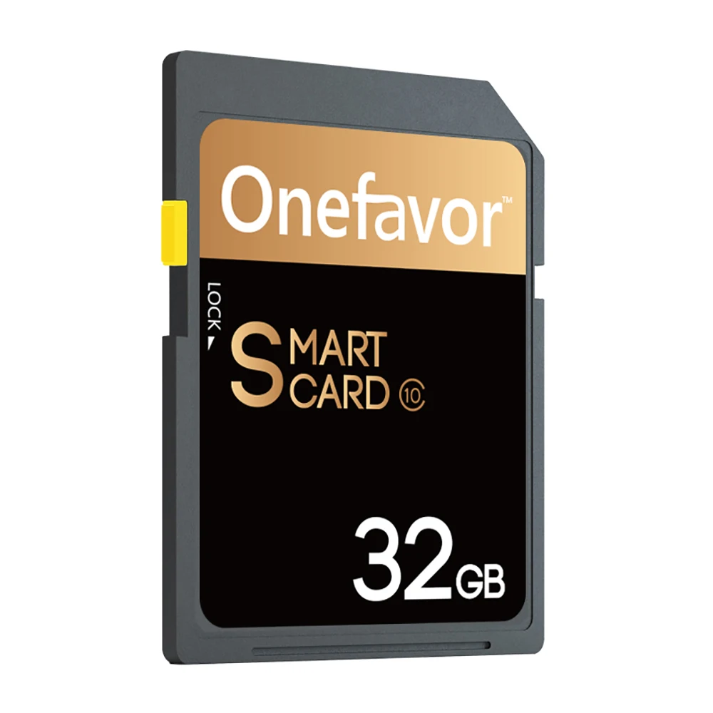 Onefavor Professional SDHC ޸ ī 64GB 32GB 16GB SD ī C10  PCMCIAִ Nikon Canon ī޶   90 ް Ʈ/