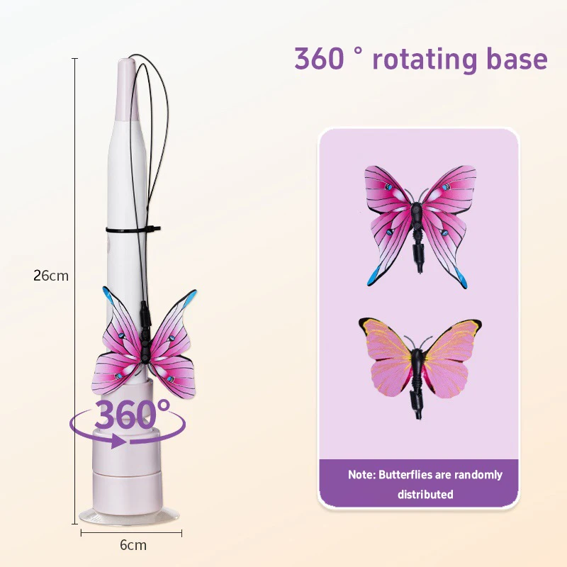 Rotating Interactive Cat Stick 2