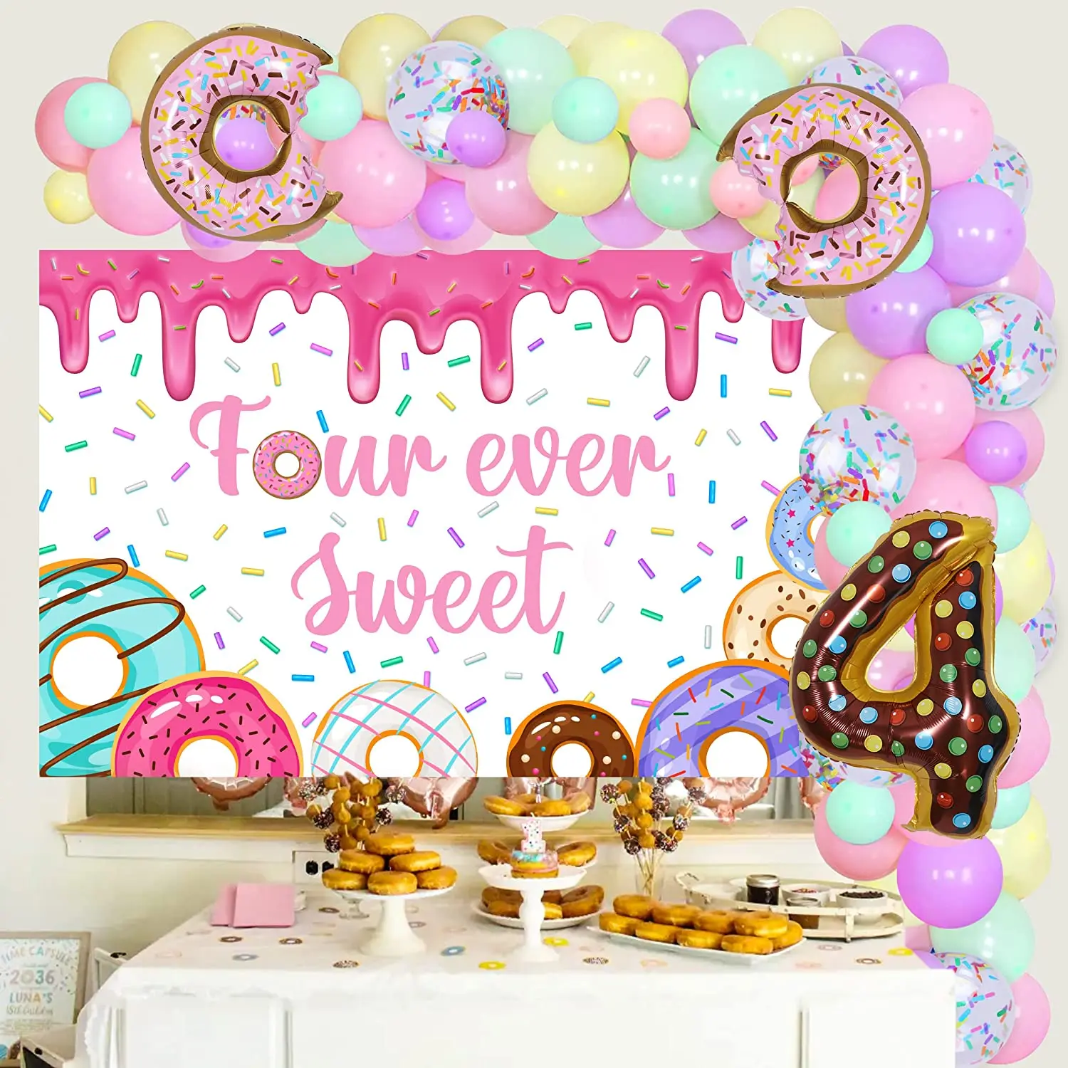 4th Birthday Balloon